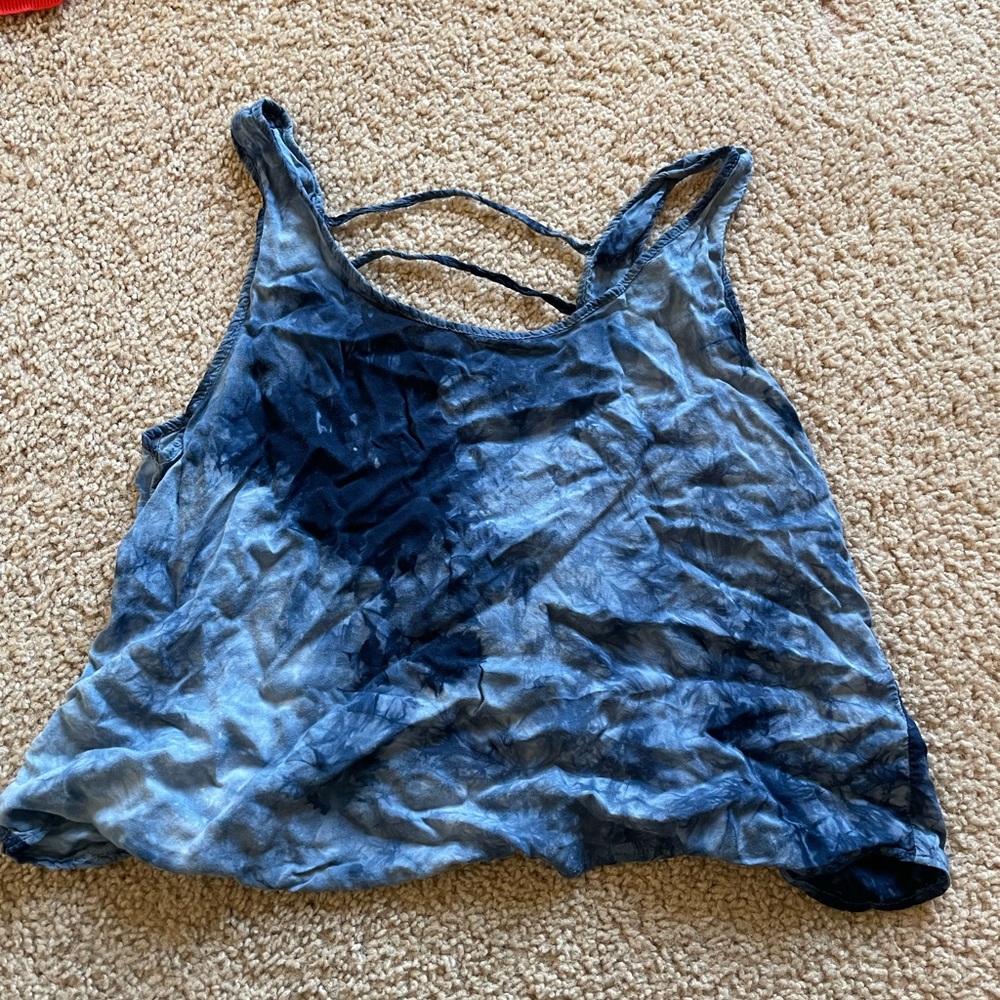 Forever 21, tie dye blue, size small